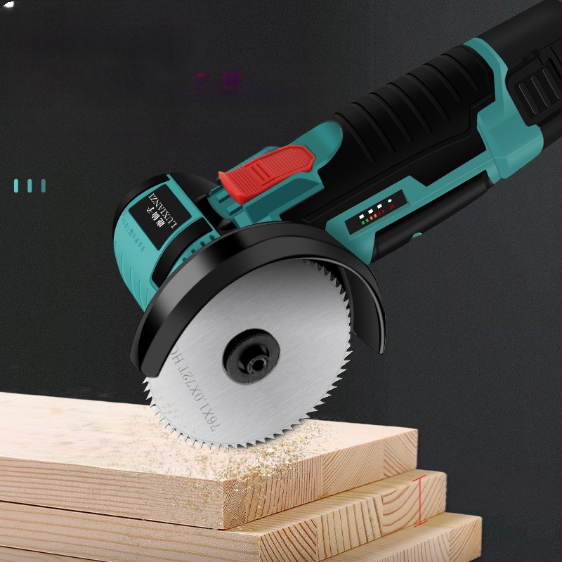 Презареждащ се електрически ъглов шлайф за полиране, шлифоване и рязане – ръчен, преносим, 188 V