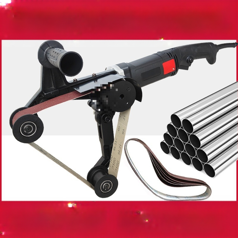 Приставка за лентошлайф за кръгли тръби