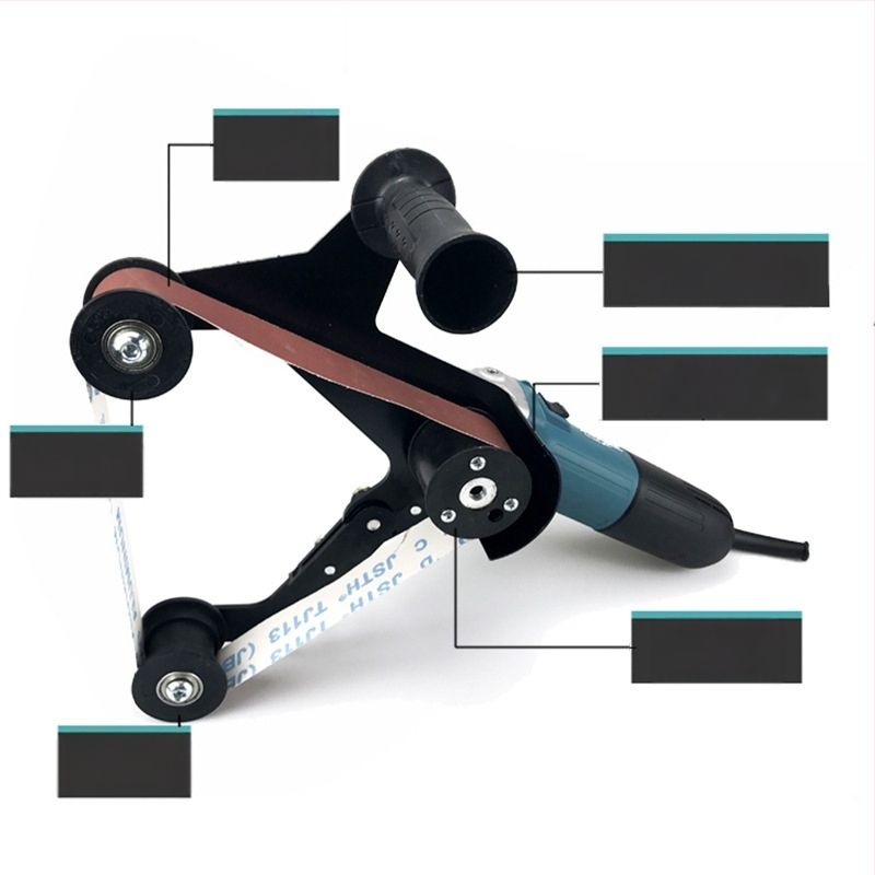 Приставка за лентошлайф за кръгли тръби