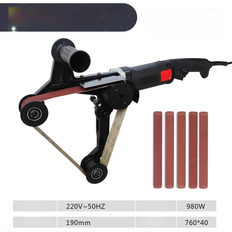 Приставка за лентошлайф за кръгли тръби