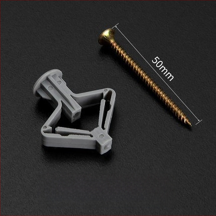 Νάιλον πεταλούδα-διαστολέας για γυψοσανίδα, βιδωτός διαστολέας