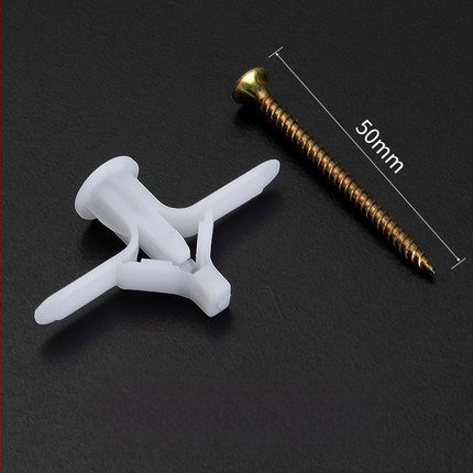 Νάιλον πεταλούδα-διαστολέας για γυψοσανίδα, βιδωτός διαστολέας