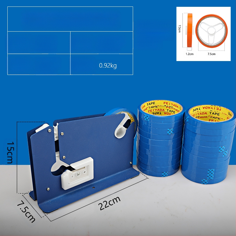 Plastikiniams maišams skirtos uždarymo klipsų mašina su saitimo funkcija