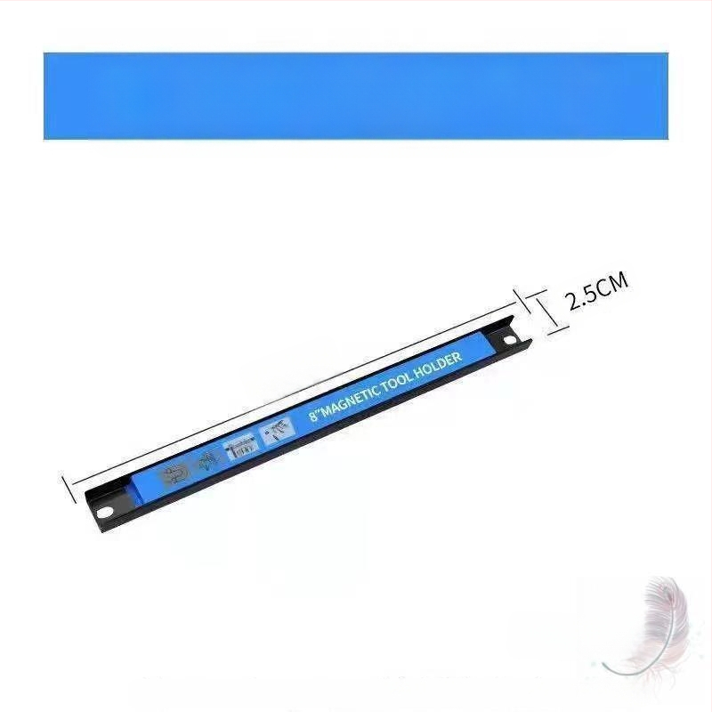 Magnetinės įrankių laikiklis su sieniniu plokštės laikikliu, išplėstas dizainas automobilių priežiūrai ir dirbtuvei; laminato storis A8/A12/A18