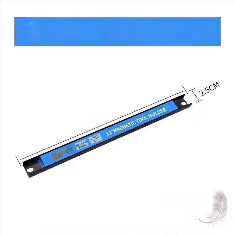 Magnetinės įrankių laikiklis su sieniniu plokštės laikikliu, išplėstas dizainas automobilių priežiūrai ir dirbtuvei; laminato storis A8/A12/A18