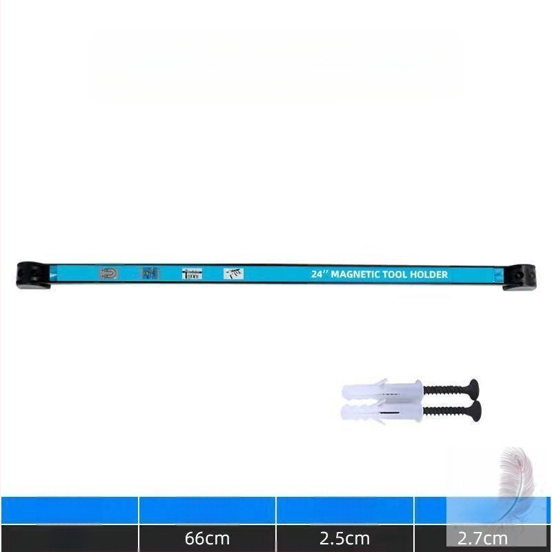 Magnetinės įrankių laikiklis su sieniniu plokštės laikikliu, išplėstas dizainas automobilių priežiūrai ir dirbtuvei; laminato storis A8/A12/A18
