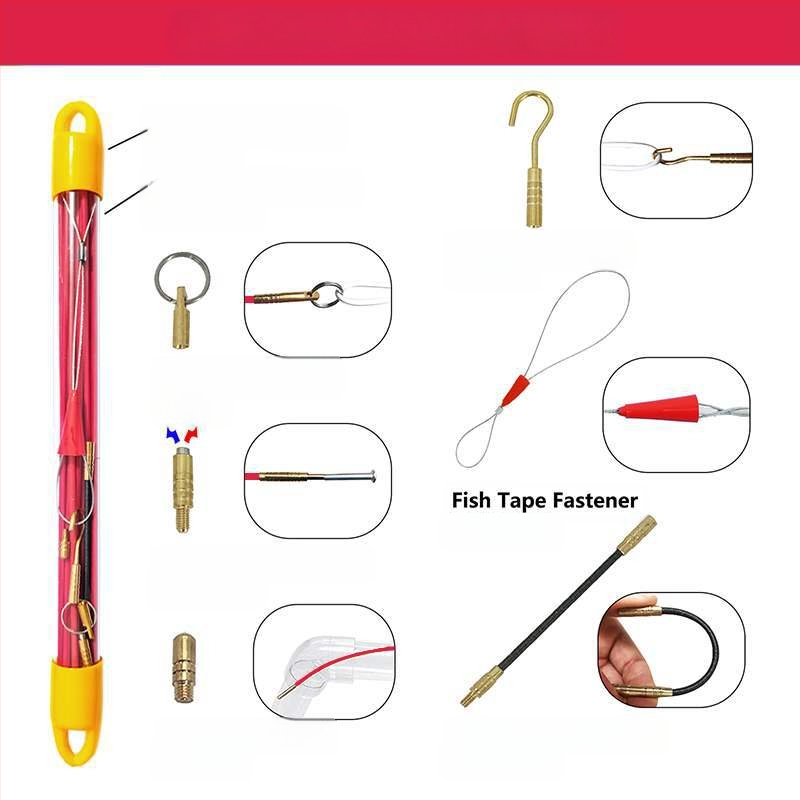 Dispozitiv multisecțiuni pentru ghidarea cablurilor în plafon, cu cârlig de tras cabluri