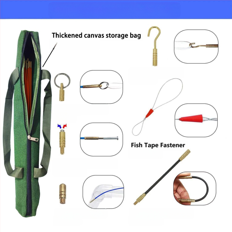 Dispozitiv multisecțiuni pentru ghidarea cablurilor în plafon, cu cârlig de tras cabluri