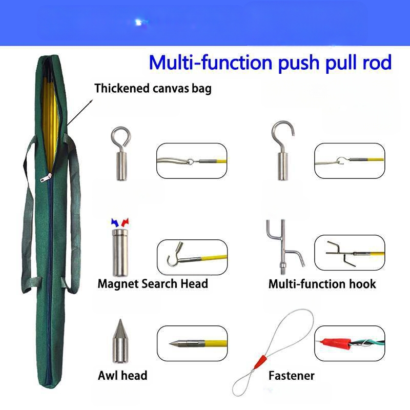 Dispozitiv multisecțiuni pentru ghidarea cablurilor în plafon, cu cârlig de tras cabluri