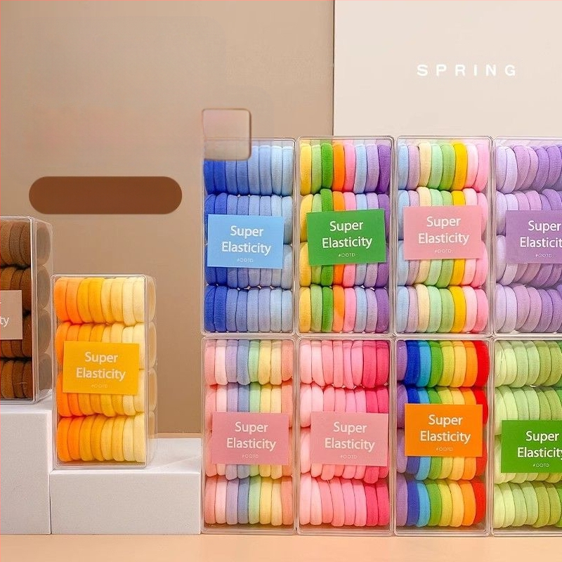 Vaikų audinio plaukų gumelė, japonų/korejiečių stiliaus, didelis elastingumas, patvari