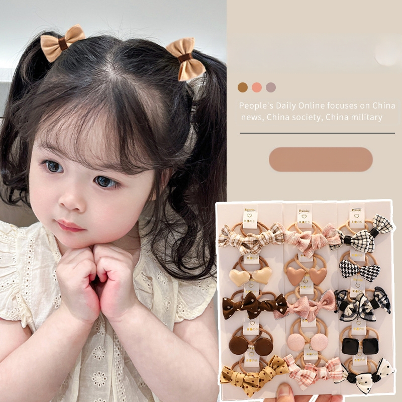 Plaukų segtukas su kaspinu vaikams - Rankų darbo, Medžiaga: plastikas/derva, Forma: kaspinas, Amžius: 0–10 metų