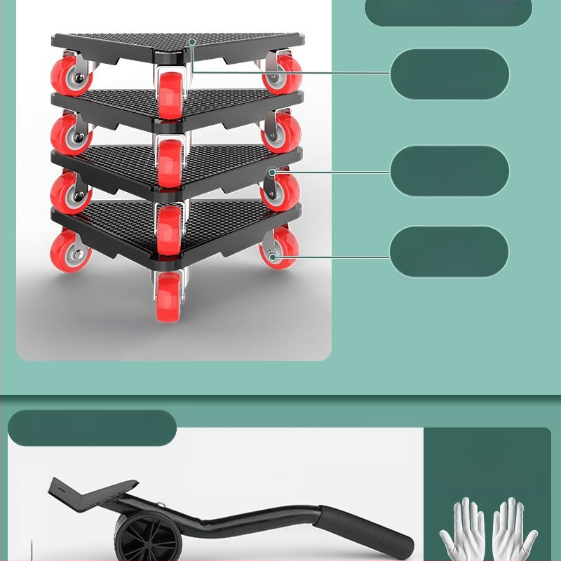 Skalbimo mašinos pagrindas su šoko atsparumu, aukščio reguliavimu ir judančiais universaliais ratais