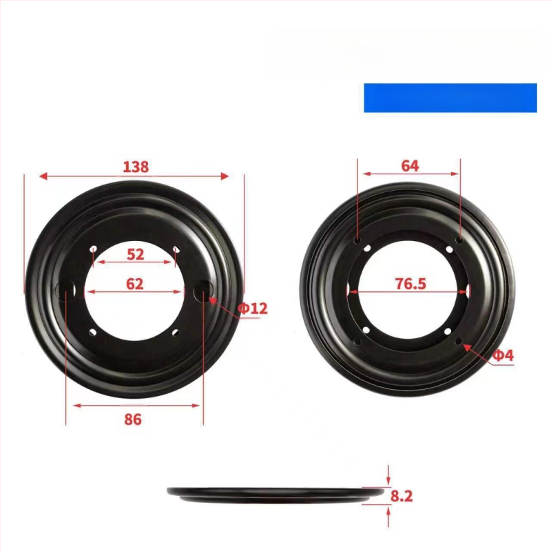 Üreges forgó bemutató bázis bútorokhoz (székek, asztalok, vitrinek és könyvespolcok) – anyag: A3 acéllemez; gyártási eljárás: fémstancolás; stílus: modern minimál