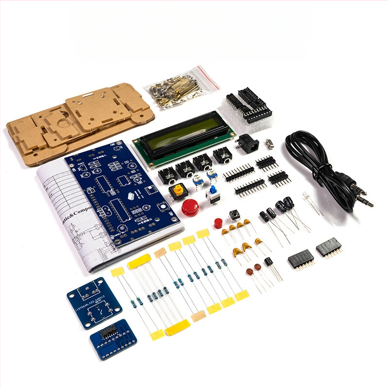 Core Storm CW Morse koda dekodētājs — detaļu komplekts lodēšanas praksei uz PCB plateēm