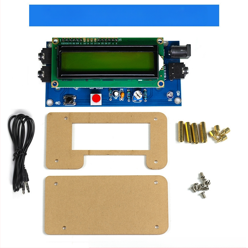 Core Storm CW Morse koda dekodētājs — detaļu komplekts lodēšanas praksei uz PCB plateēm