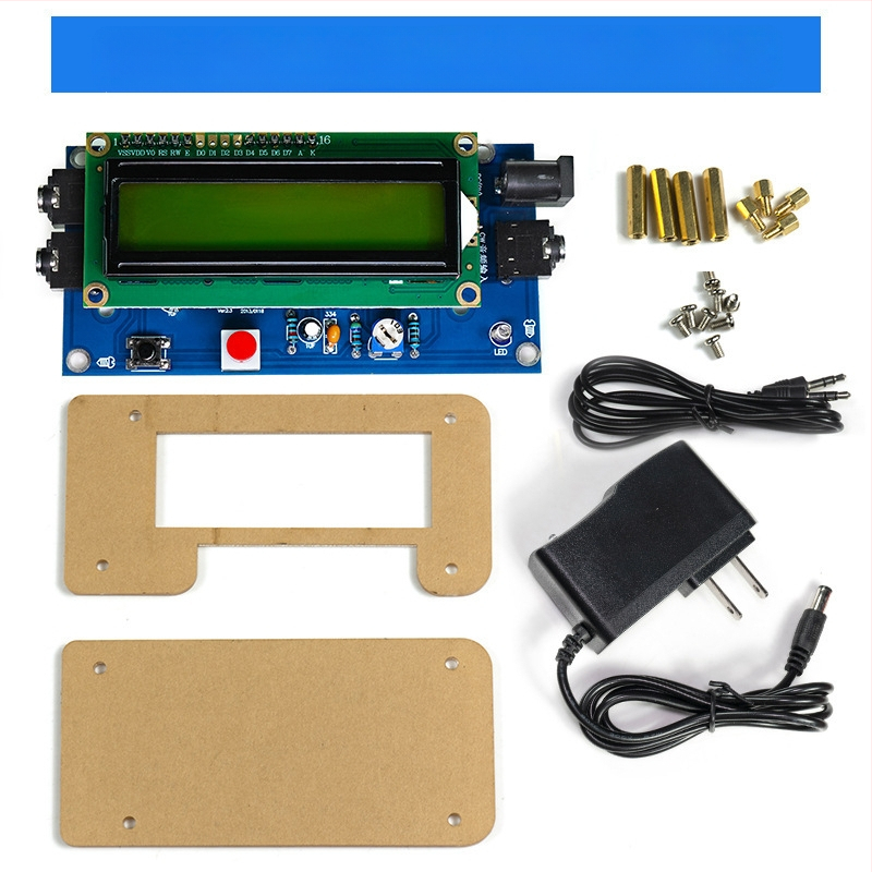 Core Storm CW Morse koda dekodētājs — detaļu komplekts lodēšanas praksei uz PCB plateēm