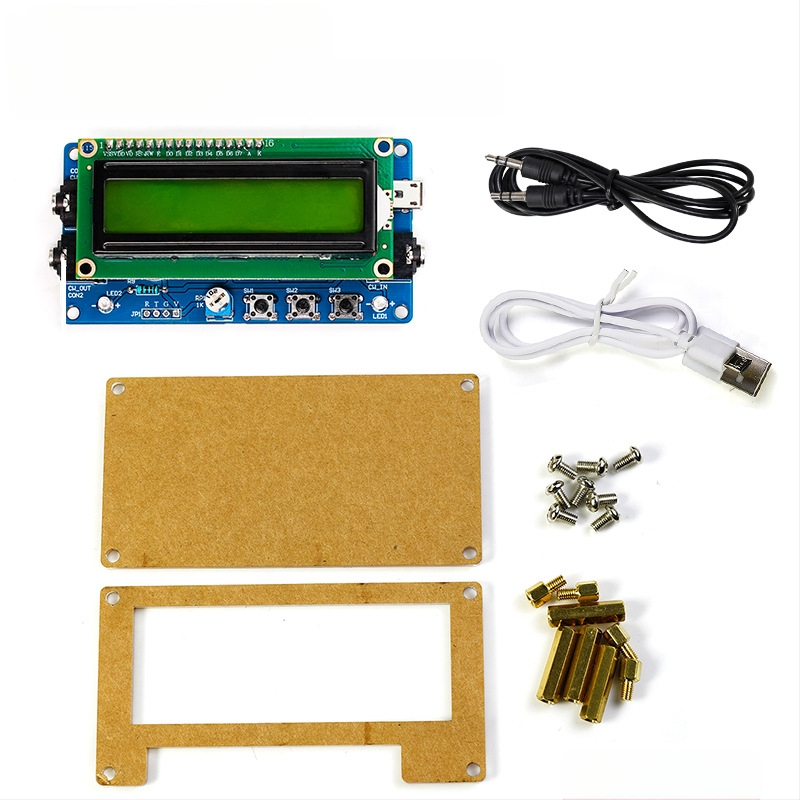 Core Storm CW Morse koda dekodētājs — detaļu komplekts lodēšanas praksei uz PCB plateēm