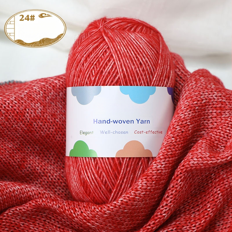 Rankomis megztų šalikų ir megztinio siūlai, vilnos-pamuko mišinys, vilnonė pynė, grupiniai siūlai, prekės ženklas Comfortable