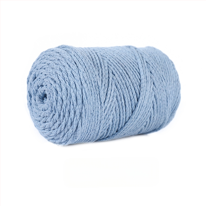 Полиестерно-хлопкова смес прежда, куха памук, вихрово въртена, за ръчно плетене