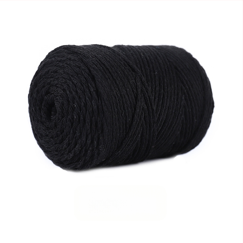 Полиестерно-хлопкова смес прежда, куха памук, вихрово въртена, за ръчно плетене