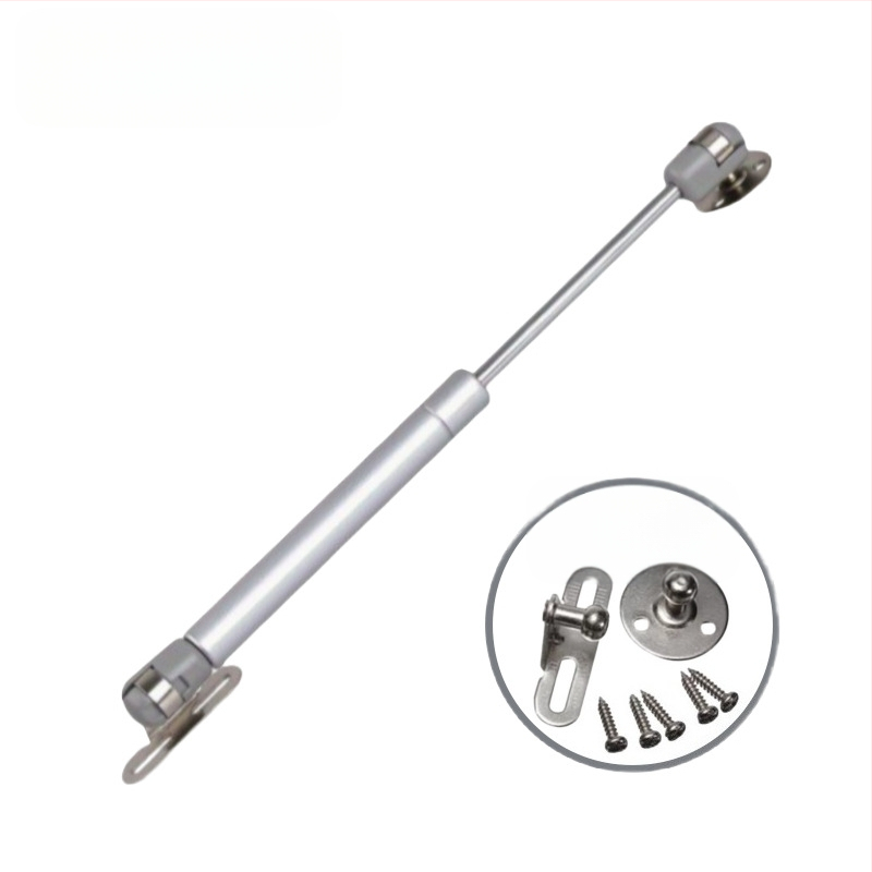 Пневматично поддържащо рамо за шкафове с повдигане и татами повърхности – 100N, найлон/стомана, твърдо хромирано покритие