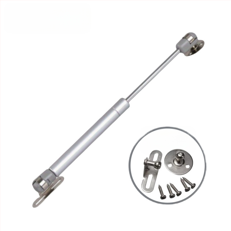 Пневматично поддържащо рамо за шкафове с повдигане и татами повърхности – 100N, найлон/стомана, твърдо хромирано покритие