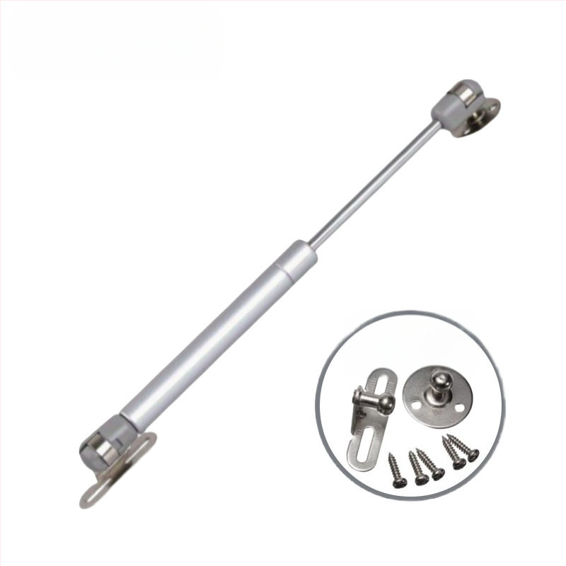 Пневматично поддържащо рамо за шкафове с повдигане и татами повърхности – 100N, найлон/стомана, твърдо хромирано покритие