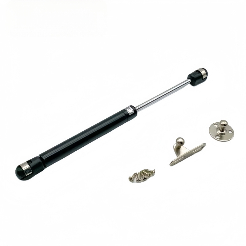 Пневматично поддържащо рамо за шкафове с повдигане и татами повърхности – 100N, найлон/стомана, твърдо хромирано покритие