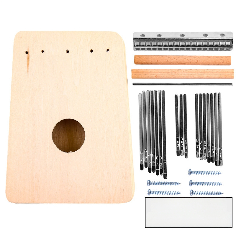 Medinis DIY ukulele komplektas vaikams — surenkamas muzikos instrumentas, prekė Xiao Caidi, skatina tėvų ir vaikų bendravimą