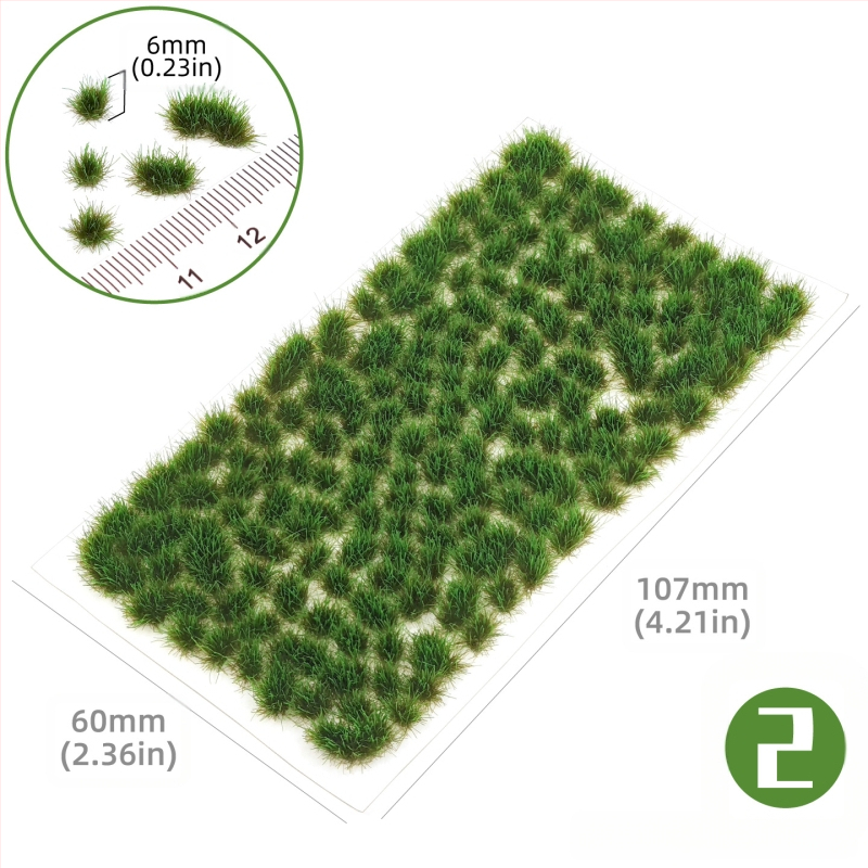 Пясъчен архитектурен макет: нерегуларна тревна група, Nylon материал, цветна кутия, DIY и OEM лого, подходящ за възраст 15–35