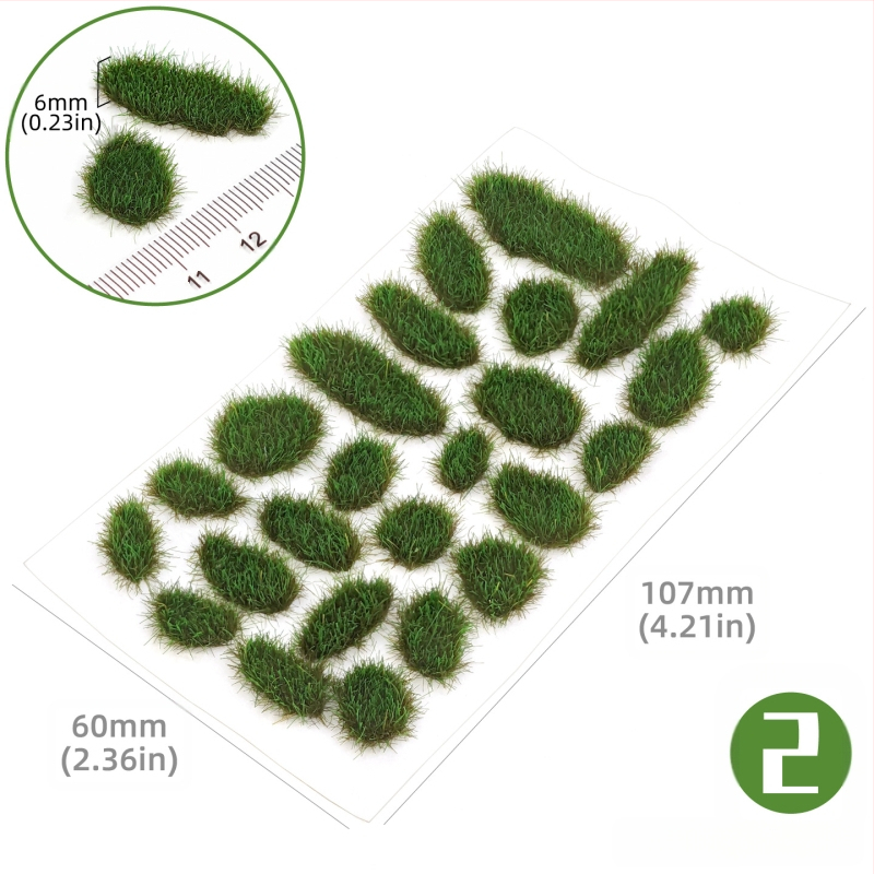 Пясъчен архитектурен макет: нерегуларна тревна група, Nylon материал, цветна кутия, DIY и OEM лого, подходящ за възраст 15–35