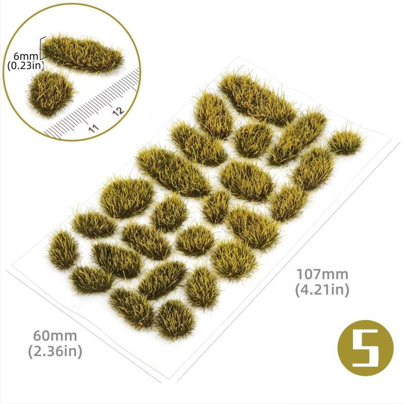 Пясъчен архитектурен макет: нерегуларна тревна група, Nylon материал, цветна кутия, DIY и OEM лого, подходящ за възраст 15–35