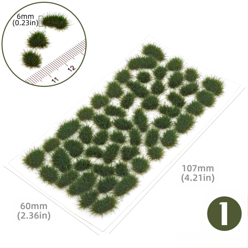 Пясъчен архитектурен макет: нерегуларна тревна група, Nylon материал, цветна кутия, DIY и OEM лого, подходящ за възраст 15–35