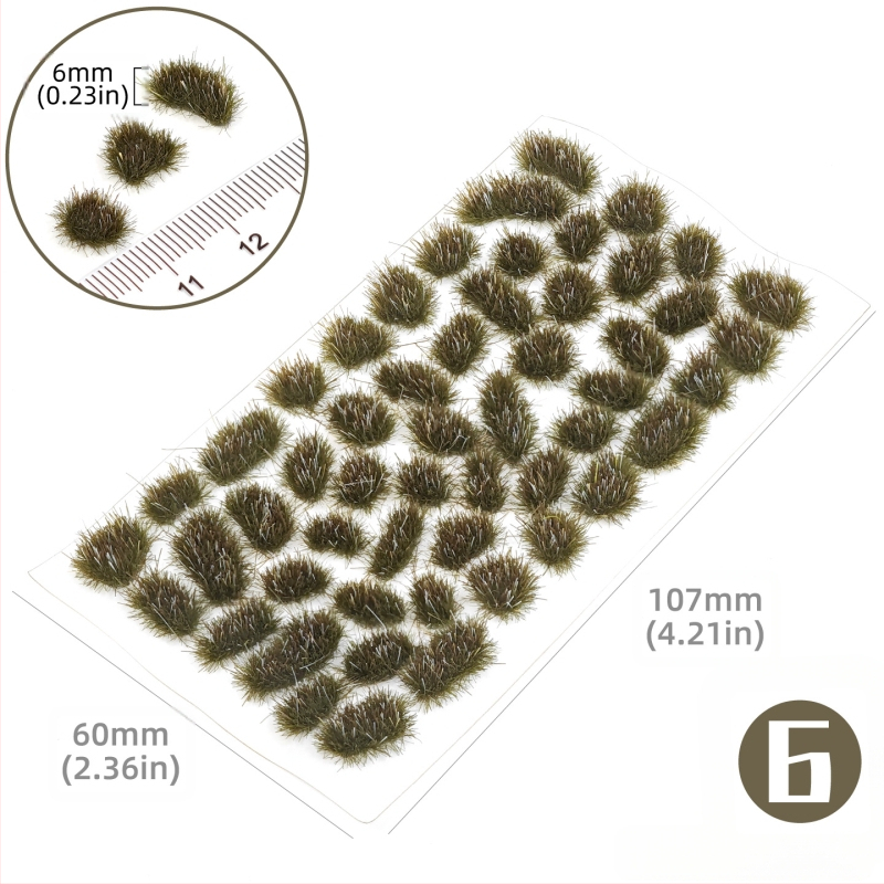 Пясъчен архитектурен макет: нерегуларна тревна група, Nylon материал, цветна кутия, DIY и OEM лого, подходящ за възраст 15–35