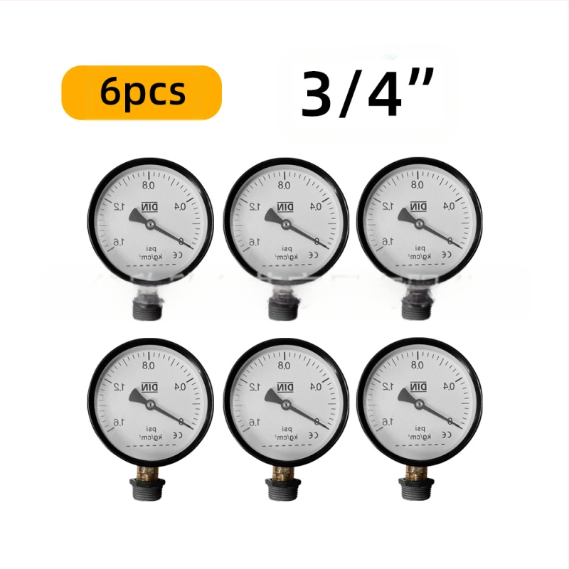 6 gab. cauruļu stiprinājumi plauktiem – dzelzs, ar vītni, retro rūpnieciskais stils, DIY mēbeļu dekors