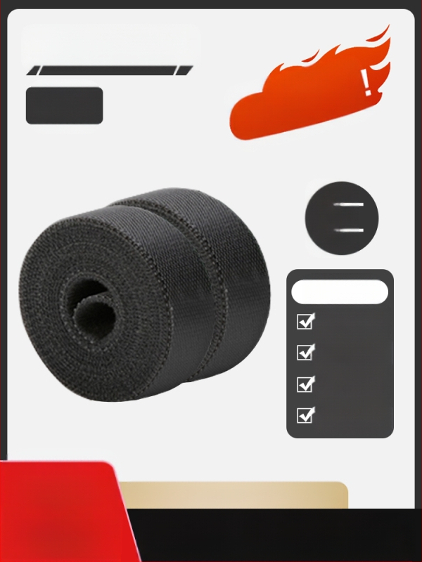 Nylon kábelrendező Velcro kötőkkel az asztali kábelek rendezésére