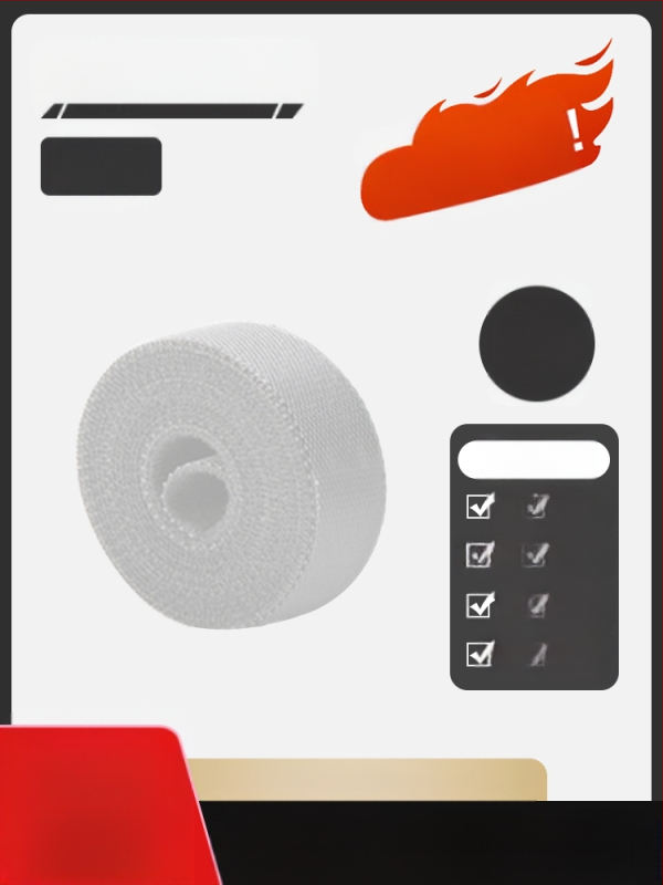 Nylon kábelrendező Velcro kötőkkel az asztali kábelek rendezésére