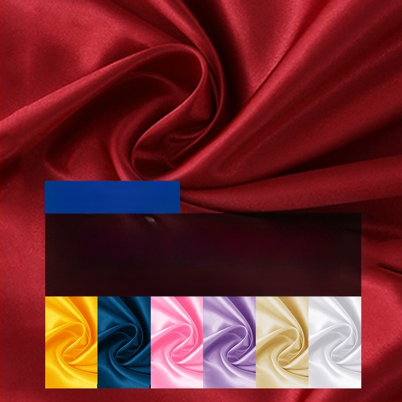 Šilkinis satino audinys – drabužių pamušalui, scenos užuolaidoms ir vestuvinei dekoracijai