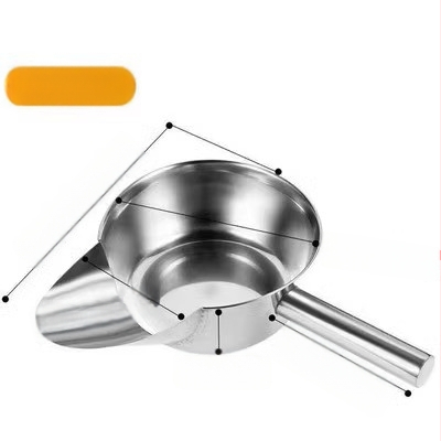 304 nerūdijančio plieno piltuvė virtuvės reikmėms – džemui, aliejui, vynui ir marinuotiems agurkams