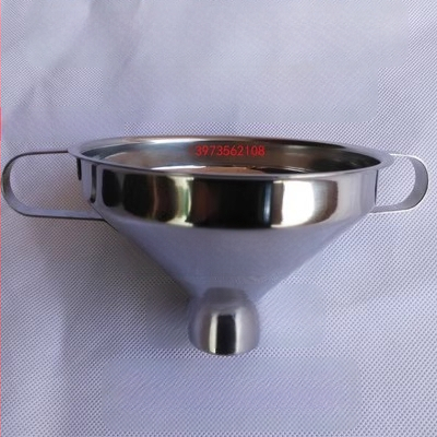 304 nerūdijančio plieno piltuvė virtuvės reikmėms – džemui, aliejui, vynui ir marinuotiems agurkams