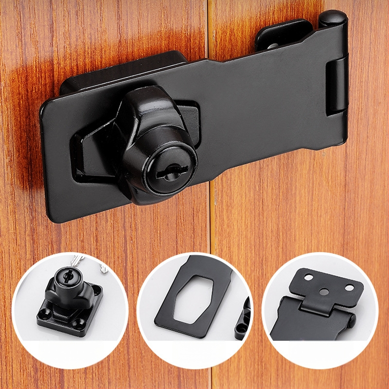 Шкафен заключващ механизъм без пробиване — модел HSD-12; подходящ за шкафове, чекмеджета, хладилници и плъзгащи врати