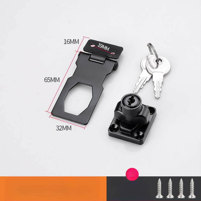 Шкафен заключващ механизъм без пробиване — модел HSD-12; подходящ за шкафове, чекмеджета, хладилници и плъзгащи врати