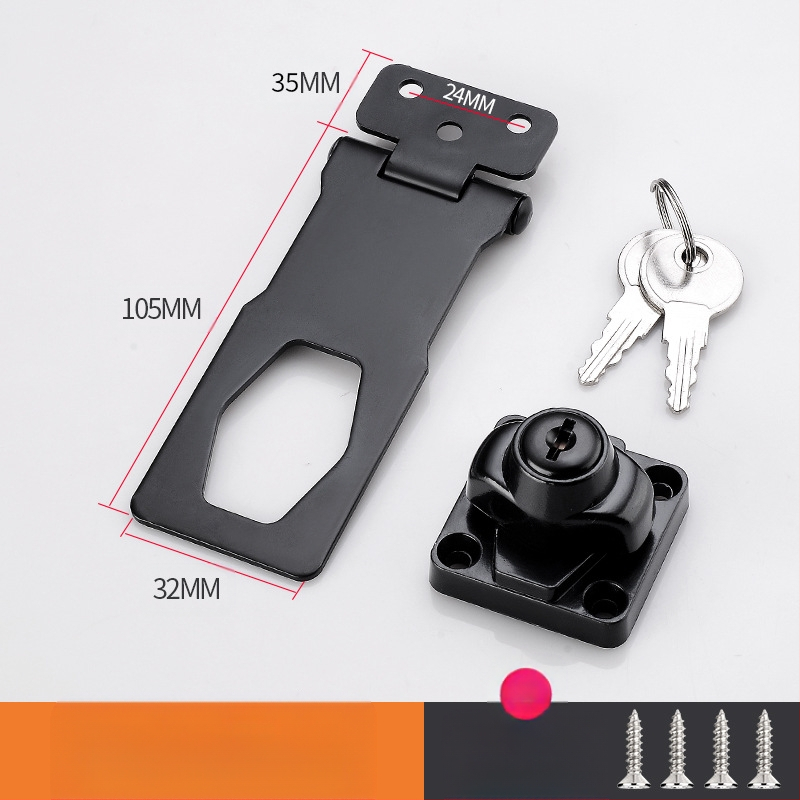 Шкафен заключващ механизъм без пробиване — модел HSD-12; подходящ за шкафове, чекмеджета, хладилници и плъзгащи врати