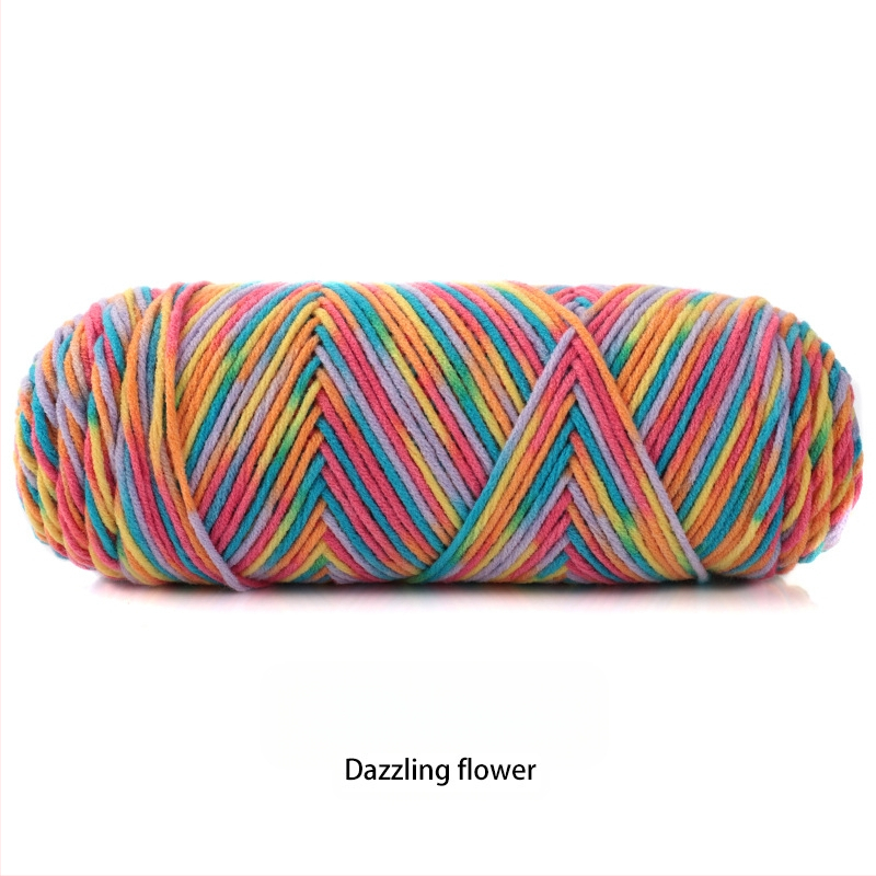 Топка прежда за плетене – 5 нишки, ръчно изработена за DIY плетене, средна дебелина (5 нишки; ръчно изработено; DIY плетене; средна дебелина; за кукли за бебета и деца)