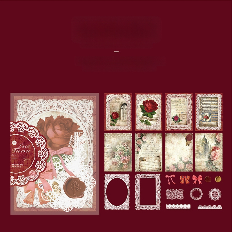 DIY krepšio priedų rinkinys – akriliniai elementai, baroko ženkliukai dekoracijoms, Prekės ženklas: Other; Nėra apdirbimo; Amatas: Kita; IP leidimas: Ne