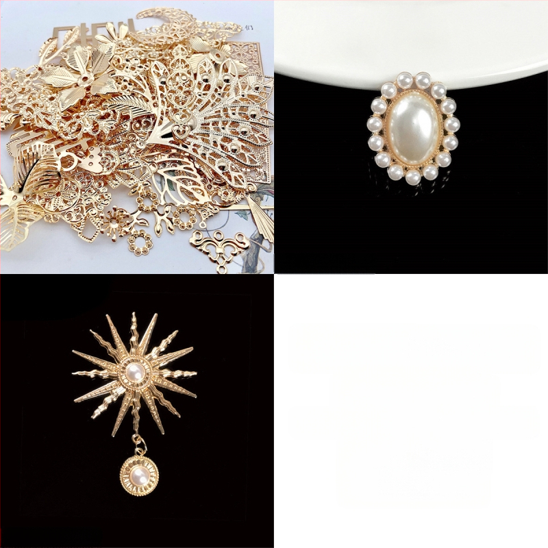 DIY krepšio priedų rinkinys – akriliniai elementai, baroko ženkliukai dekoracijoms, Prekės ženklas: Other; Nėra apdirbimo; Amatas: Kita; IP leidimas: Ne