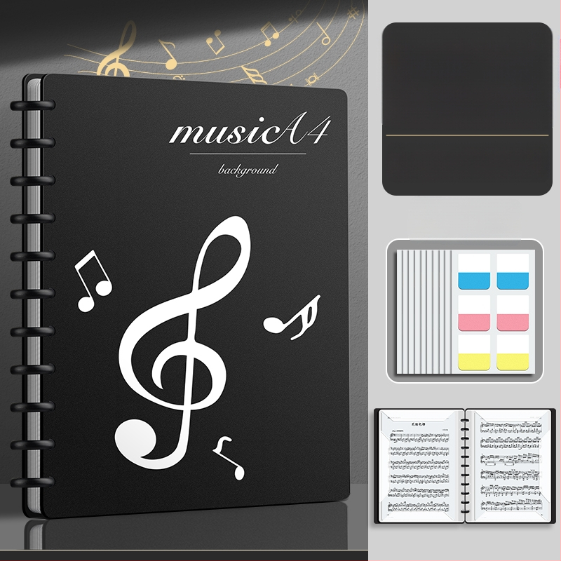 Папка за ноти, модел XWS-LPJ01-0812, материал: пластмаса.