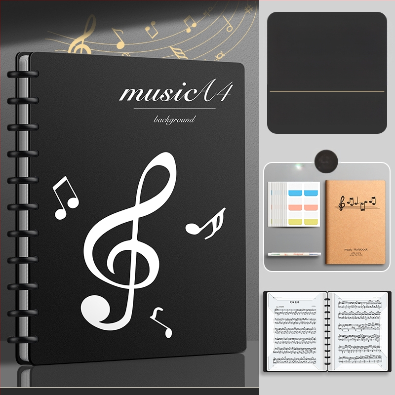 Папка за ноти, модел XWS-LPJ01-0812, материал: пластмаса.