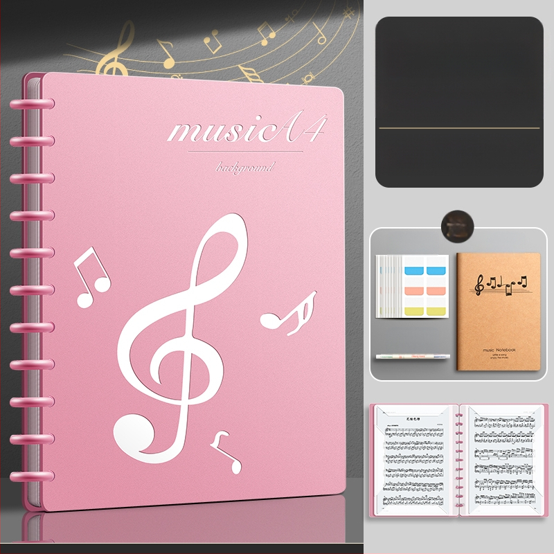 Папка за ноти, модел XWS-LPJ01-0812, материал: пластмаса.