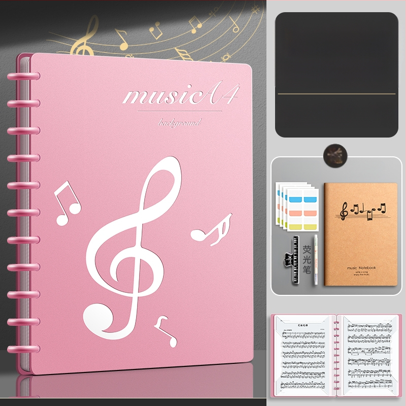 Папка за ноти, модел XWS-LPJ01-0812, материал: пластмаса.